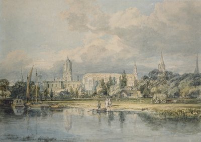 South View of Christ Church from the Meadows, 19th century by Joseph Mallord William Turner